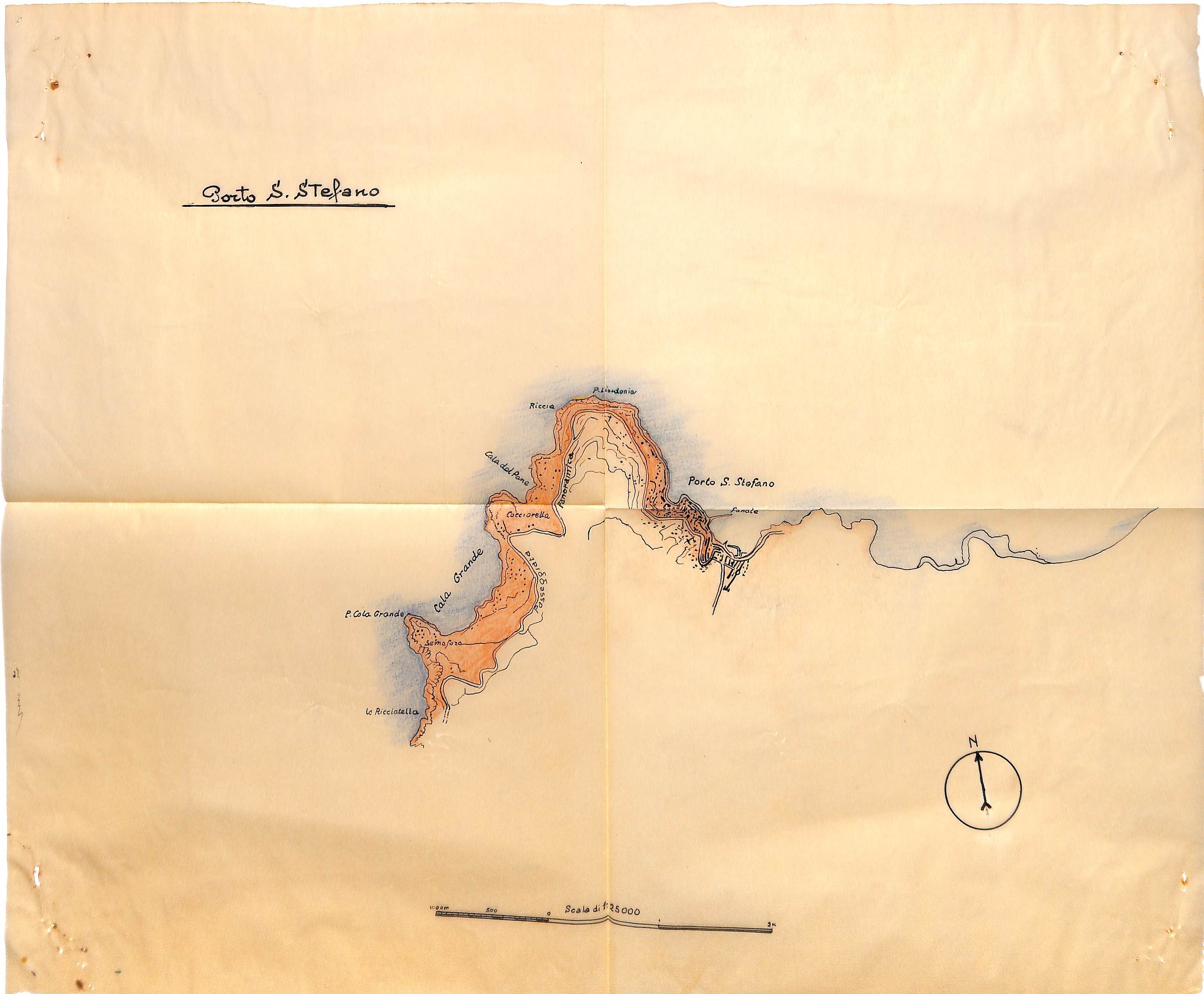 ASGr, Provincia, 11.1.2 - 1954
Disegno allegato alla scheda sulla pineta detta del Tombolo che si estende da sud di Castiglione della Pescaia a oltre Marina di Grosseto da sottoporre a vincolo paesaggistico